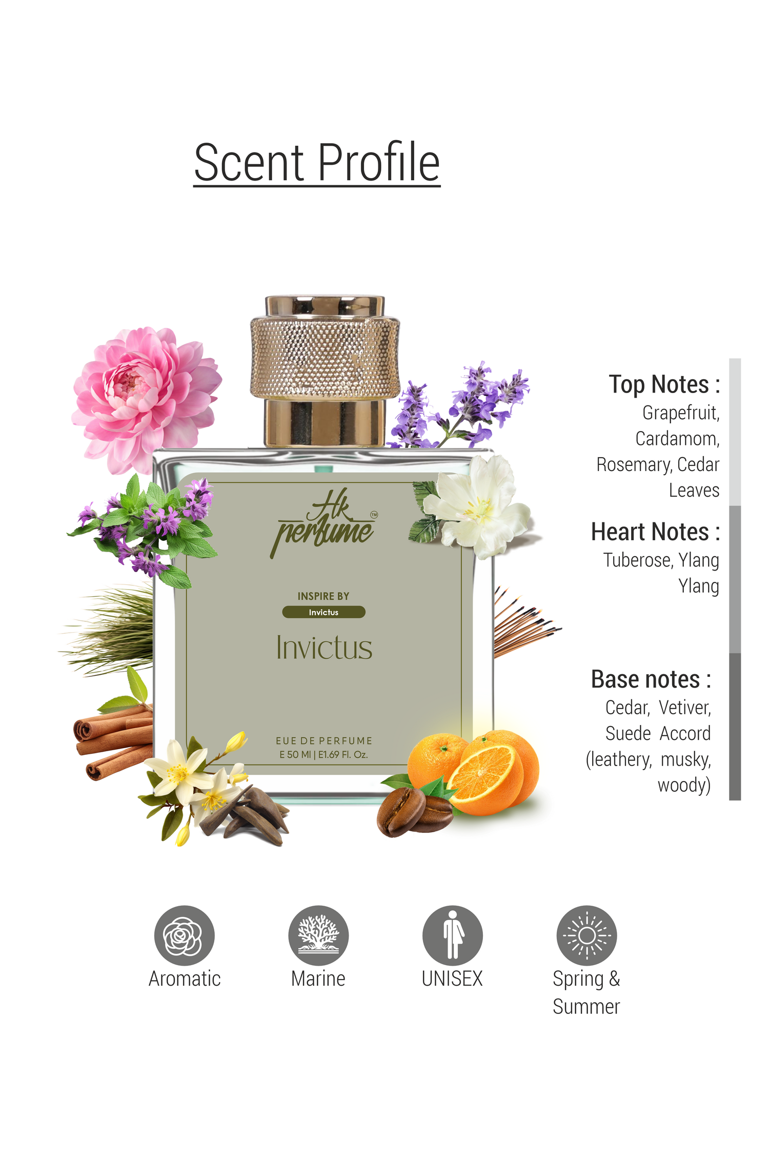 Invictus - Inspired by Paco Rabbane Invictus | HkPerfume